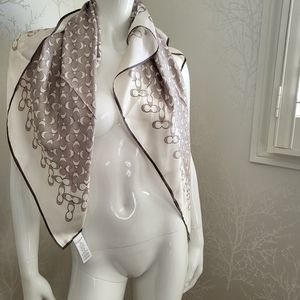 Coach Silk Scarf